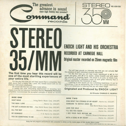Enoch Light And His Orchestra : Stereo 35/MM (LP, Album, Gat)