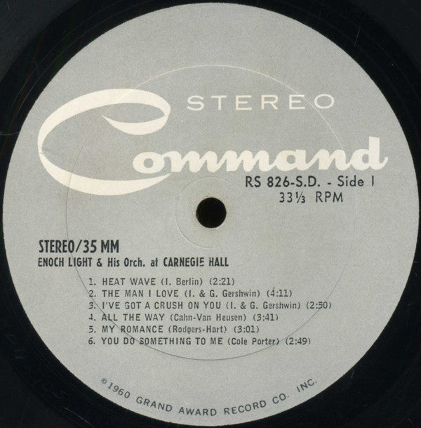 Enoch Light And His Orchestra : Stereo 35/MM (LP, Album, Gat)