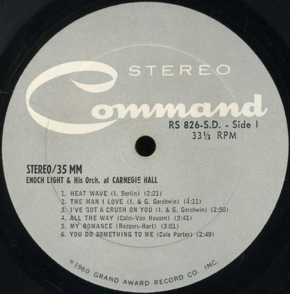 Enoch Light And His Orchestra : Stereo 35/MM (LP, Album, Gat)