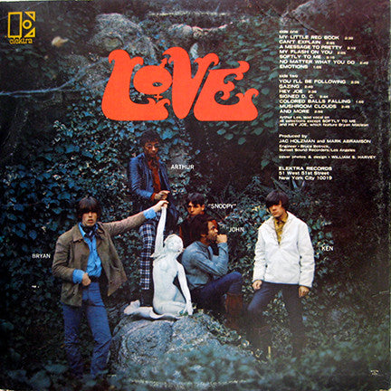 Love : Love (LP, Album, All)