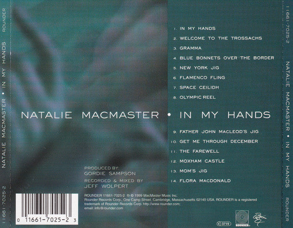Natalie MacMaster : In My Hands (CD, Album)