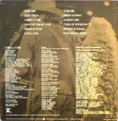 Neil Young : Comes A Time (LP, Album)