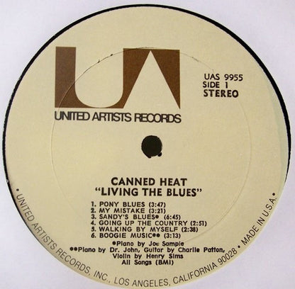 Canned Heat : Living The Blues (2xLP, Album, RE)