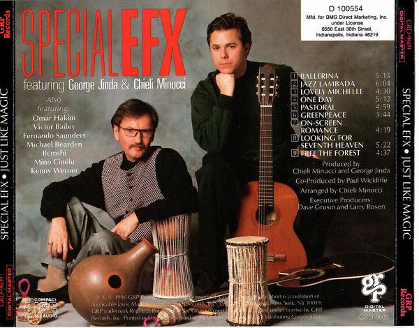 Special EFX : Just Like Magic (CD, Album, Club, BMG)