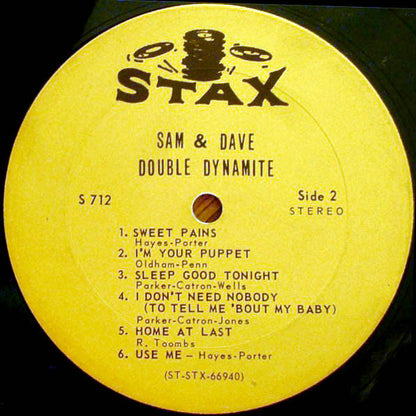 Sam & Dave : Double Dynamite (LP, Album)