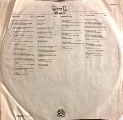 Queen : Queen II (LP, Album, Gat)