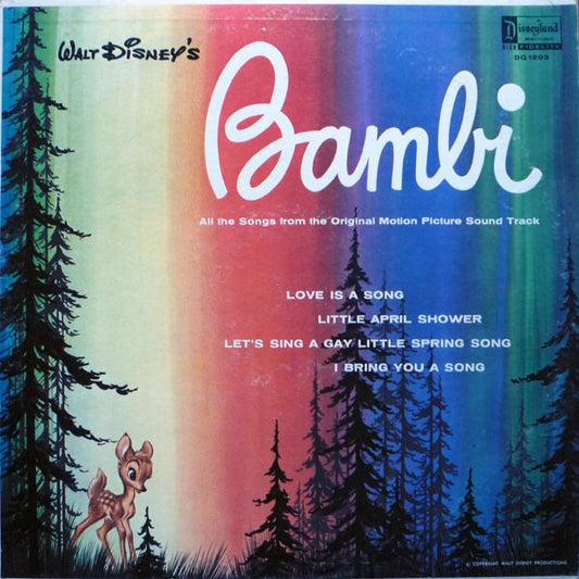 Various : Walt Disney's Bambi (LP)
