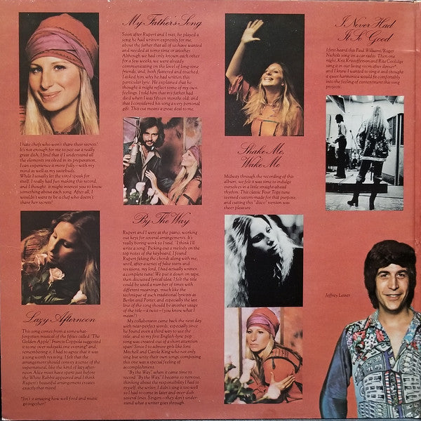Barbra Streisand : Lazy Afternoon (LP, Album, Ter)