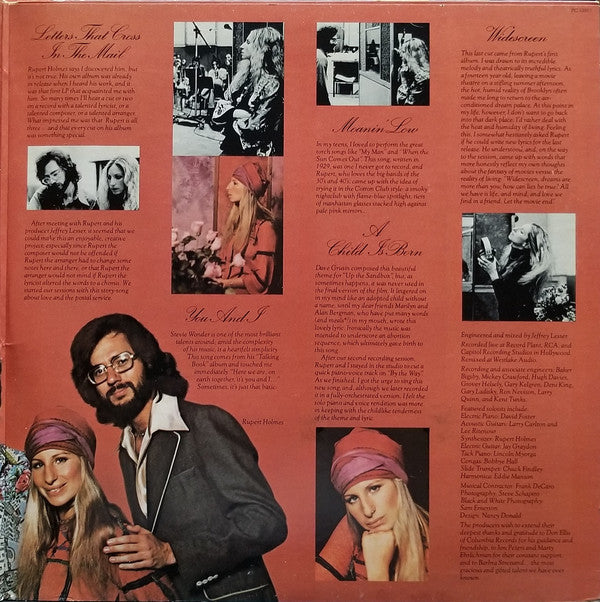 Barbra Streisand : Lazy Afternoon (LP, Album, Ter)
