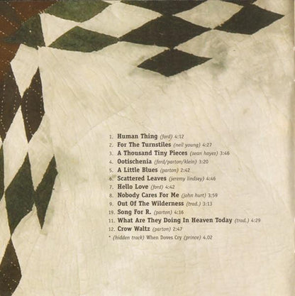 The Be Good Tanyas : Hello Love (CD, Album, Dig)