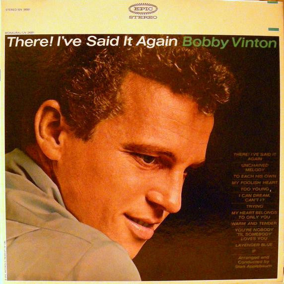 Bobby Vinton : There! I've Said It Again (LP, Album, Pit)
