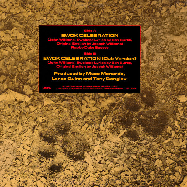 Meco Monardo : Ewok Celebration (12")