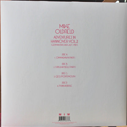Mike Oldfield : Adventures In Hannover Vol.2 (2xLP, Unofficial)