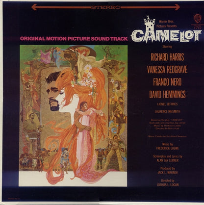 Lerner & Loewe / Vanessa Redgrave, Richard Harris : Camelot (Original Motion Picture Sound Track) (LP, Album, RE)