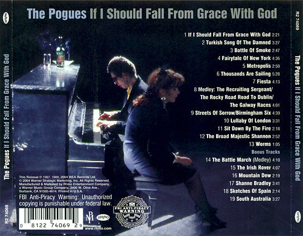 The Pogues : If I Should Fall From Grace With God (CD, Album, RE, RM)