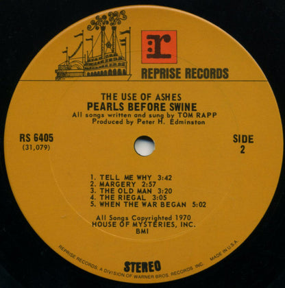 Pearls Before Swine : The Use Of Ashes (LP, Album)