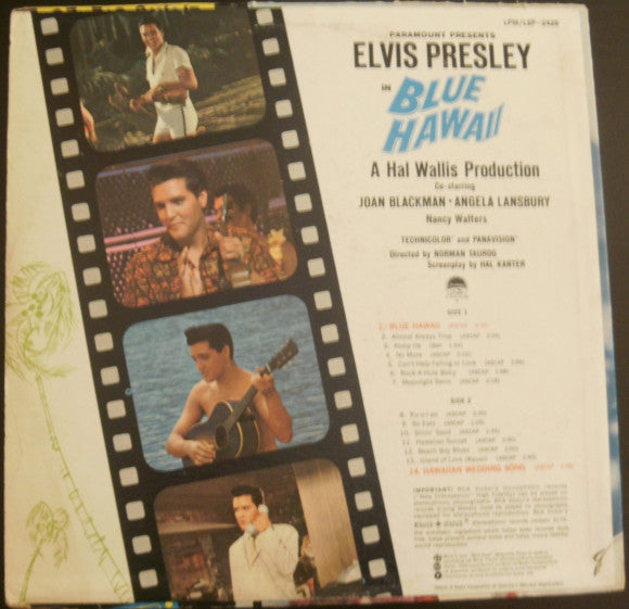 Buy Elvis Presley : Blue Hawaii (LP, Album, Mono, Ind) Online for