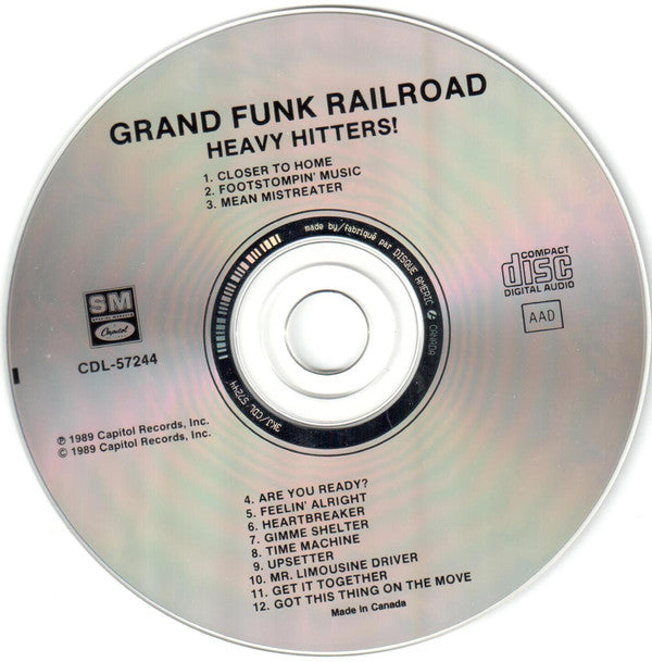 Grand Funk Railroad : Heavy Hitters! (CD, Comp)