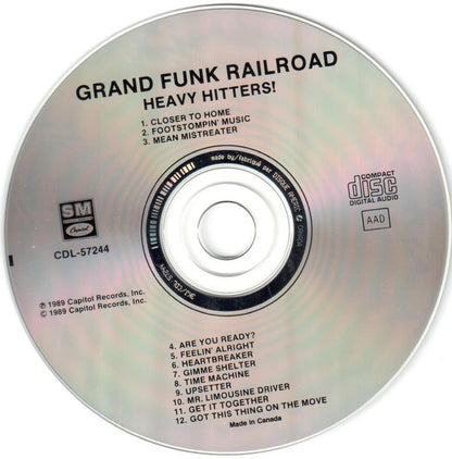Grand Funk Railroad : Heavy Hitters! (CD, Comp)