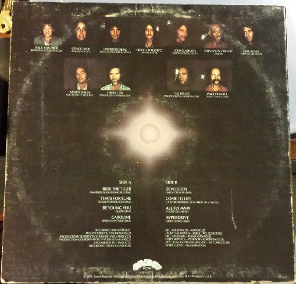 Jefferson Starship : Dragon Fly (LP, Album, Ind)