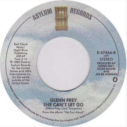 Glenn Frey : I Found Somebody / She Can't Let Go (7", Single, Spe)