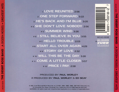 Desert Rose Band : A Dozen Roses - Greatest Hits (CD, Comp)