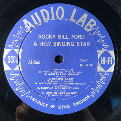 Rocky Bill Ford : A New Singing Star (LP, Album)