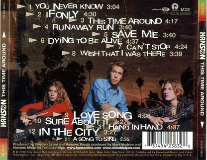 Hanson : This Time Around (CD, Album, Enh)