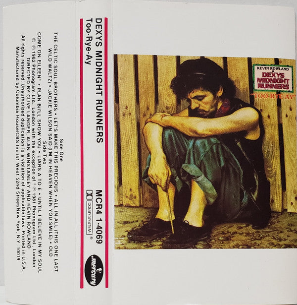 Kevin Rowland & Dexys Midnight Runners : Too-Rye-Ay (Cass, Album, Club)