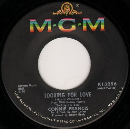 Connie Francis : Looking For Love (7", Single, MGM)