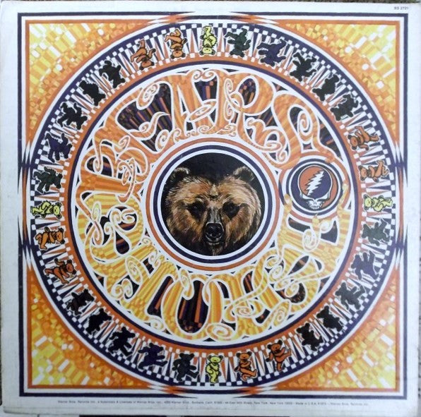 The Grateful Dead : History Of The Grateful Dead, Vol. 1 (Bear's Choice) (LP, Album, Pit)