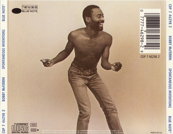 Bobby McFerrin : Spontaneous Inventions (CD, Album)