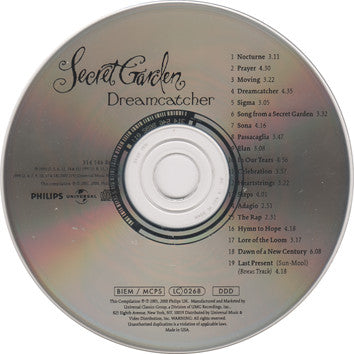 Secret Garden : Dreamcatcher (CD, Comp)