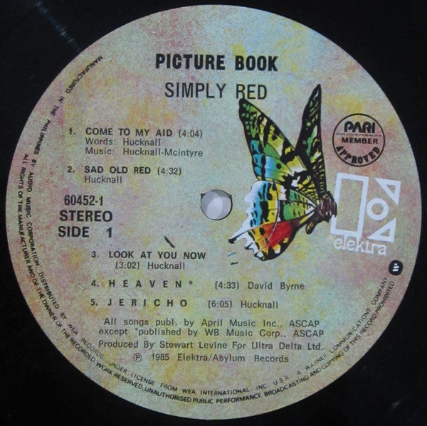 Buy Simply Red : Picture Book (LP, Album) Online for a great price