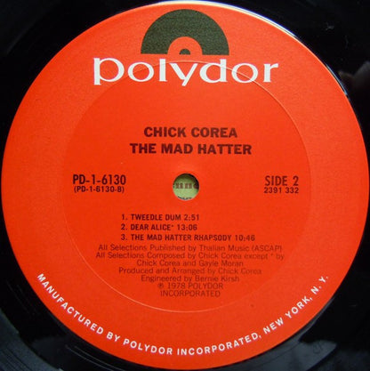 Chick Corea : The Mad Hatter (LP, Album)