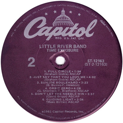 Little River Band : Time Exposure (LP, Album, Win)