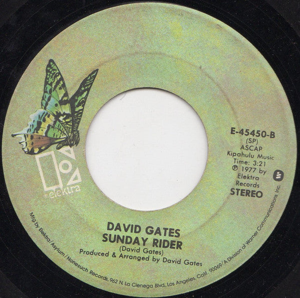 David Gates : Goodbye Girl (7", Single)