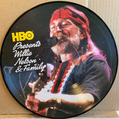 Willie Nelson & Family : HBO Presents Willie Nelson & Family Greatest Hits (LP, Comp, Pic, Promo)