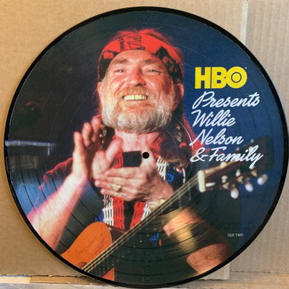 Willie Nelson & Family : HBO Presents Willie Nelson & Family Greatest Hits (LP, Comp, Pic, Promo)