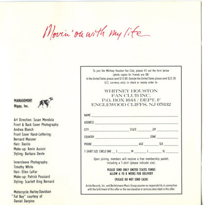 Whitney Houston : I'm Your Baby Tonight (CD, Album, Club)