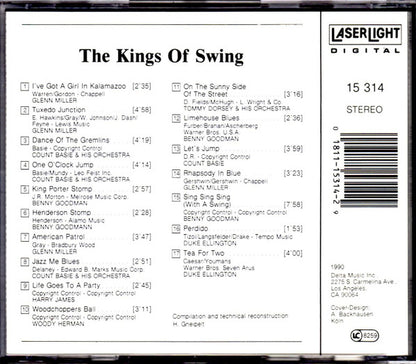 Various : The Kings Of Swing (CD, Comp, Mono)