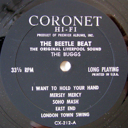 The Buggs : The Beetle Beat: The Original Liverpool Sound (LP, Album, Mono)