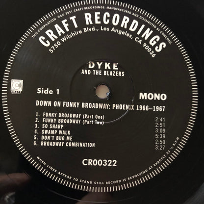 Dyke & The Blazers : Down On Funky Broadway: Phoenix 1966-1967 (2xLP, Comp)