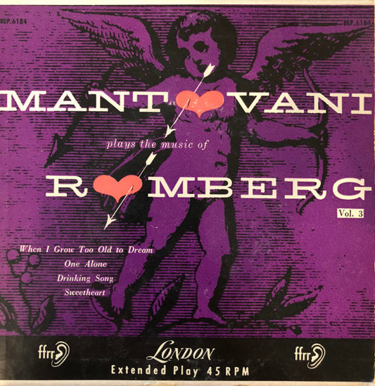 Mantovani And His Orchestra : Selections From "Sigmund Romberg Suite" - Vol. 3 (7")