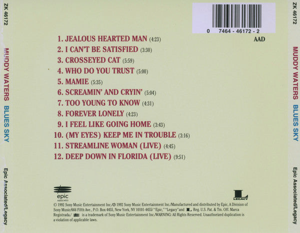 Muddy Waters : Blues Sky (CD, Comp, RP)