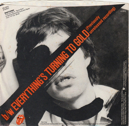 The Rolling Stones : Shattered (7", Single, Spe)