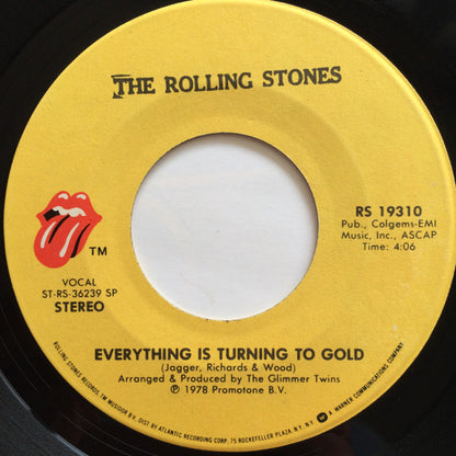 The Rolling Stones : Shattered (7", Single, Spe)