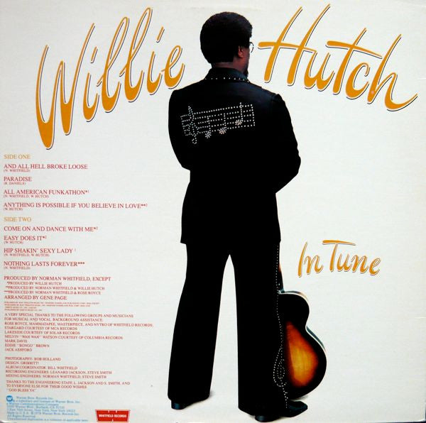 Buy Willie Hutch : In Tune (LP, Album, Win) Online for a great
