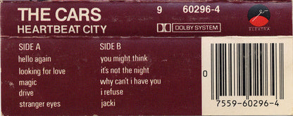 The Cars : Heartbeat City (Cass, Album, SR,)