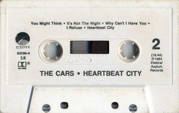 The Cars : Heartbeat City (Cass, Album, SR,)